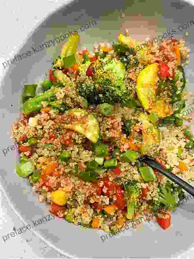 A Colorful Stir Fry With Quinoa, Vegetables, And A Savory Sauce Food As Medicine: Traditional Chinese Medicine Inspired Healthy Eating Principles With Action Guide Worksheet And 10 Week Meal Plan To Restore Health Beauty And Mind