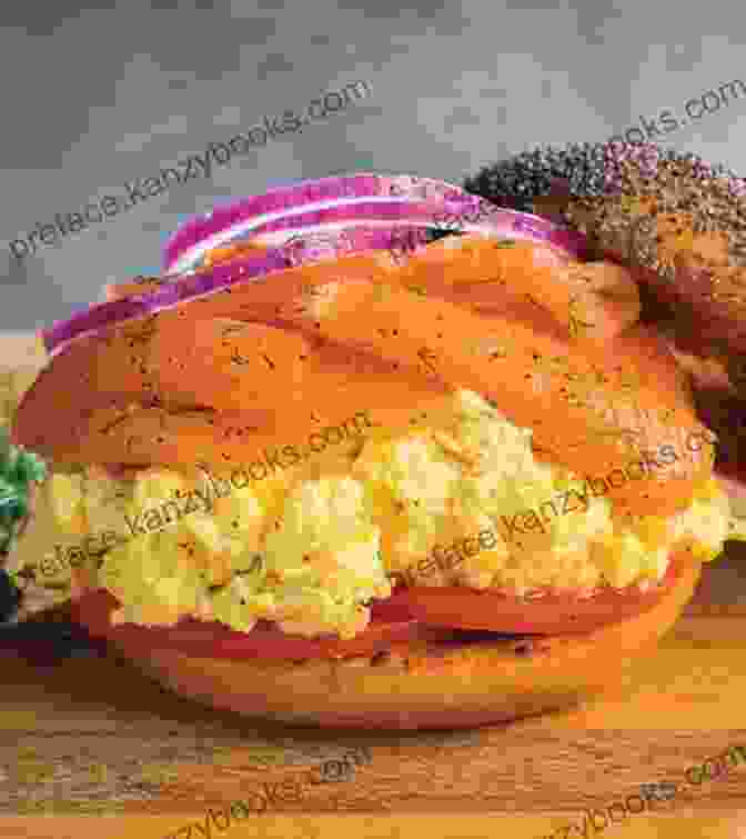 A Mouthwatering Breakfast Sandwich With Scrambled Eggs, Avocado, And Smoked Salmon The Best Anti Inflammatory Cookbook: Easy Quick Healthy Recipes For Breakfast Lunch Dinner Soup Smoothies Snacks (Healthy Eating For A Healthy Living)