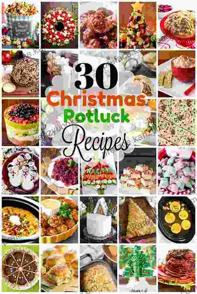 A Tantalizing Spread Of Christmas Themed Dishes Prepared In A Slow Cooker, Adorned With Festive Garnishes And Spices The Best Slow Cooker Recipes For The Christmas Season 2024 #4 (Xmas Recipes)