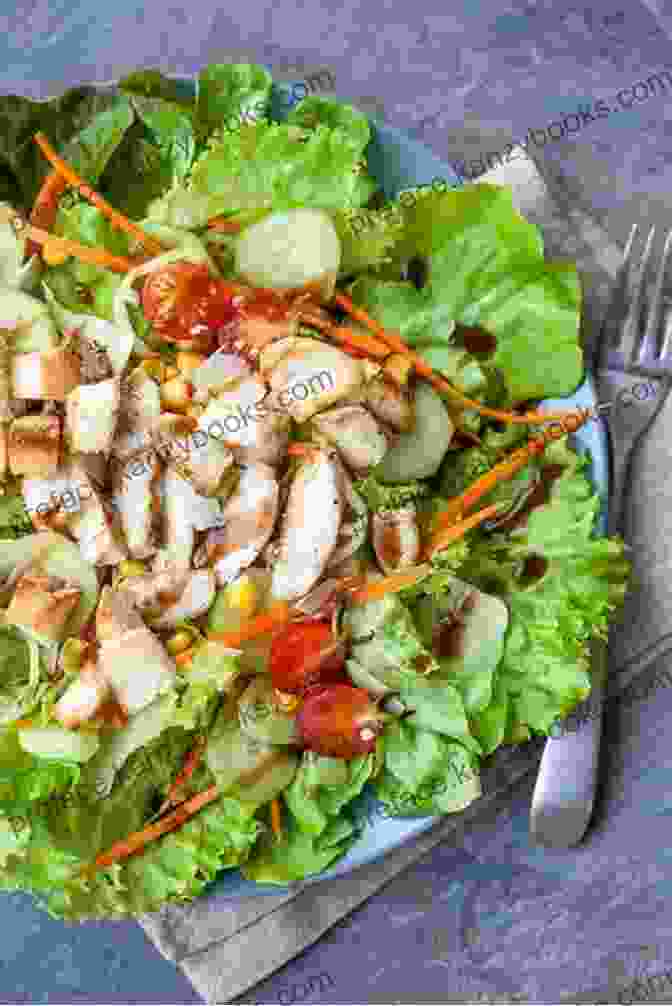 Grilled Chicken Salad With Mixed Greens ImmunoMania Cookbook: Ideas And Recipes To Prepare Healthy Delicious And Well Balanced Meals For 30 Days