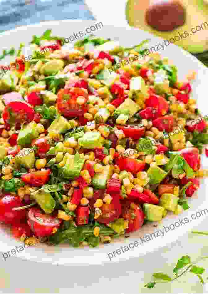 Grilled Corn Salad With Tomatoes, Avocado, And Cilantro The Blueberry Cookbook: Year Round Recipes From Field To Table