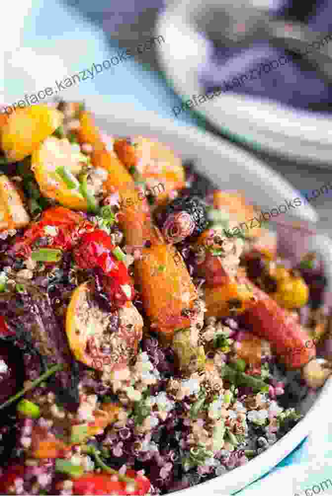 Modern Jewish Dish With Quinoa Salad And Roasted Vegetables MODERN AND TRADITIONAL JEWISH DIET COOKBOOK: Eating And Cooking The Israeli Ways : Includes Meal Plan Food List And Delicious Recipes