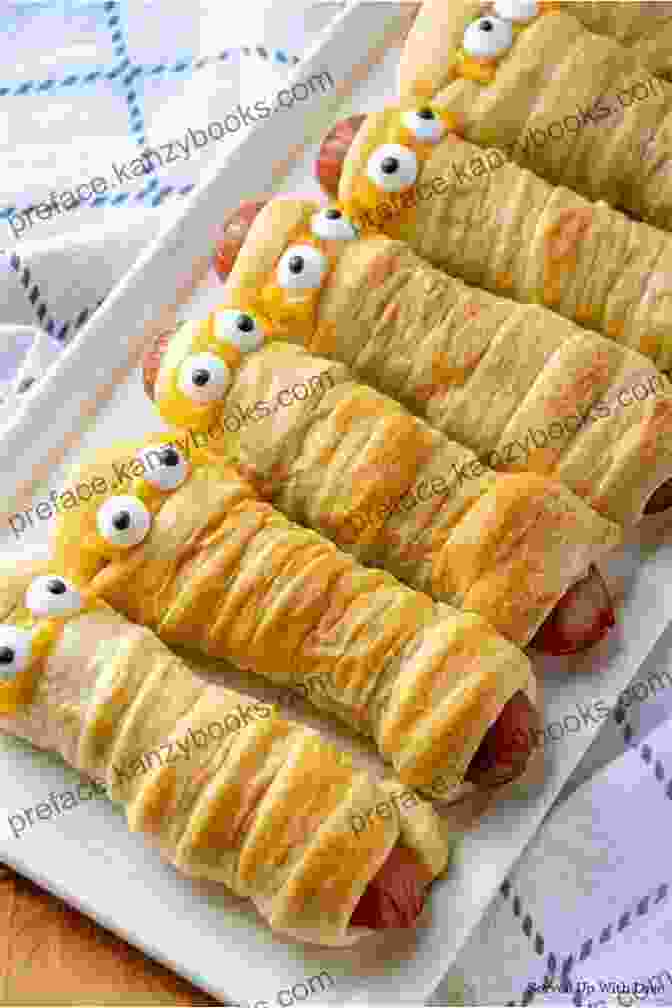 Mummy Dogs Wrapped In Creepy Pastry Ghoulish Goodies For Halloween: Recipes Perfect For Parties Kids Halloween Treats At Home