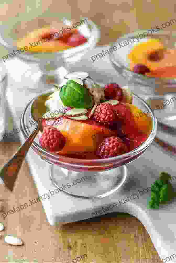 Peach Melba Tart With Raspberry Sauce The Blueberry Cookbook: Year Round Recipes From Field To Table