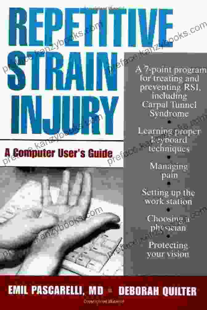 Repetitive Strain Injury No More Book Cover REPETITIVE STRAIN INJURY NO MORE: The Ultimate Guide On Treatment And Relief Of Repetitive Strain Injury Including Exercises To Treat And Manage RSI