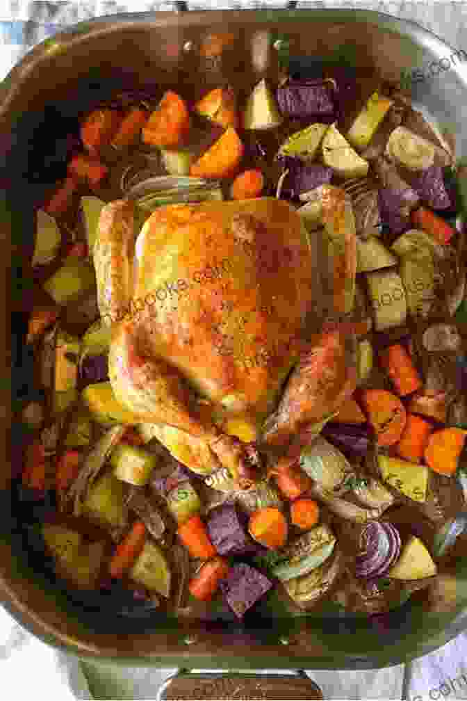 Roasted Chicken With Winter Squash And Root Vegetables The Blueberry Cookbook: Year Round Recipes From Field To Table